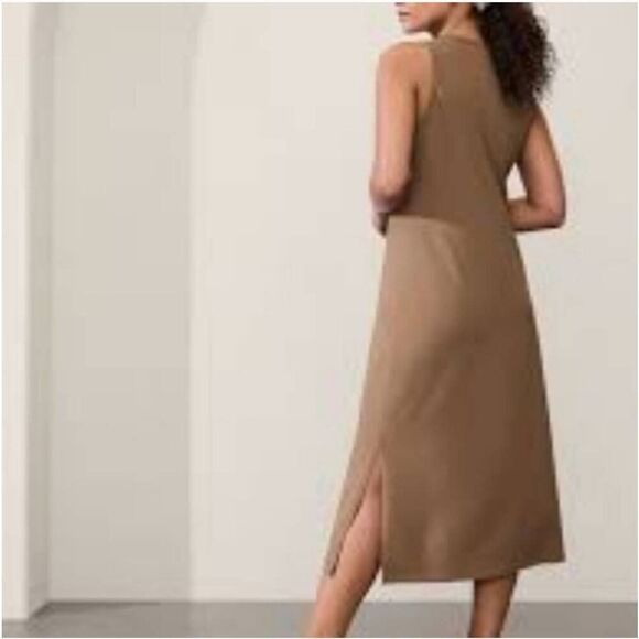 Athleta Essential Midi Dress Size Small NWT - Picture 2 of 8